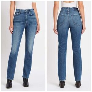 Mother High Waisted Rider Skimp Jeans Cowboys Don't Cry 31